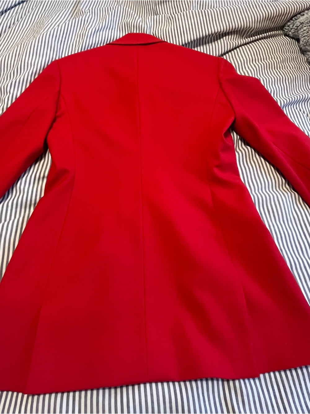 Ralph Lauren Red Double-Breasted Blazer with Gold Buttons - Picture 7 of 7